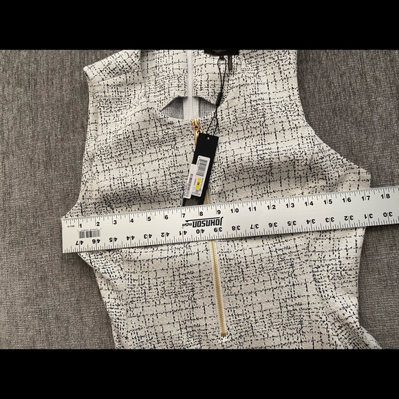 Donna Karan Tweed Sheath Dress NWT size M - Picture 6 of 16